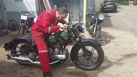 1937 Bsa G14 1000cc At Andy Tiernans 07315bsa Youtube