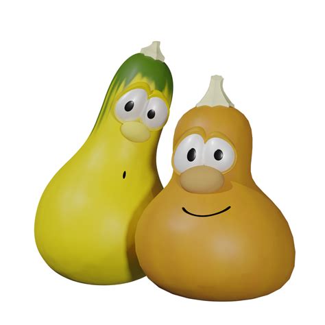 Jimmy And Jerry Gourd From Veggietales Blender 283 Rblender