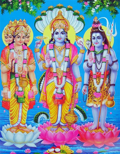 Götter Im Hinduismus Brahma Vishnu Shiva Indien Reisen
