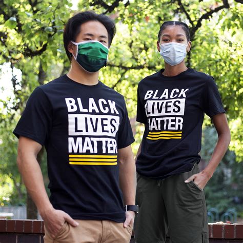 Black Basic Cotton Black Lives Matter T Shirt