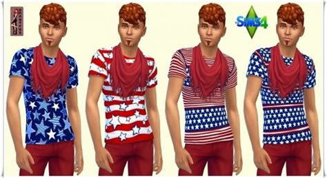 Annett`s Sims 4 Welt Men Shirt Star • Sims 4 Downloads