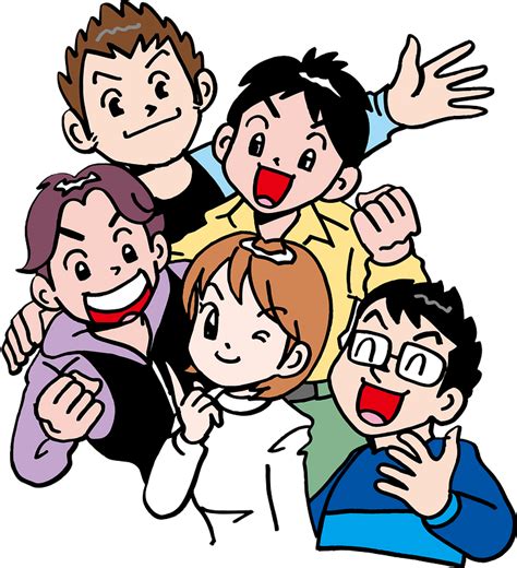 A Group Of Friends Clipart Free Download Transparent Png Creazilla