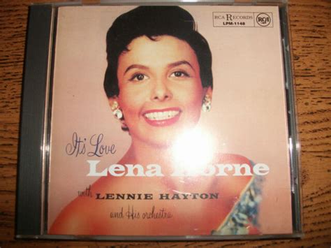 Lena Horne Its Love 1999 Rcabmg Japanobi Ebay
