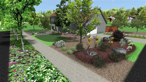 Permaculture Landscape Design-Suburban Homestead-3d design software