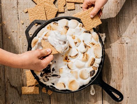 This Gooey Skillet Smores Dip Couldnt Be Simpler