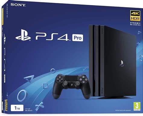 Sony Playstation 4 Pro 1tb Console Black Buy Online At Best Price In