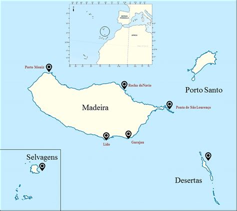Madeira World Map