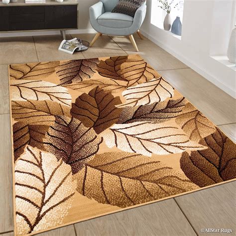 Allstar Brown Area Rug Contemporary Abstract Traditional Geometric
