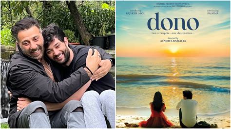 Sunny Deol Shares 1st Look Poster Of Son Rajveer S Debut Film Dono See Post India Today