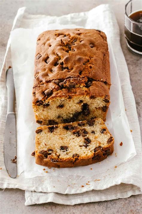 Chocolate Chip Loaf Cake Quick Bread Sugarsalted