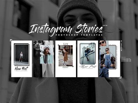 To make your stories aesthetic. Five Instagram Stories Templates 2018 | Free PSD Template ...