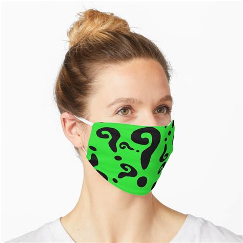 The Riddler Mask By Eccentrics Redbubble