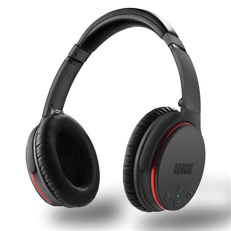 Active Noise Cancelling Bluetooth Headphones August Uk