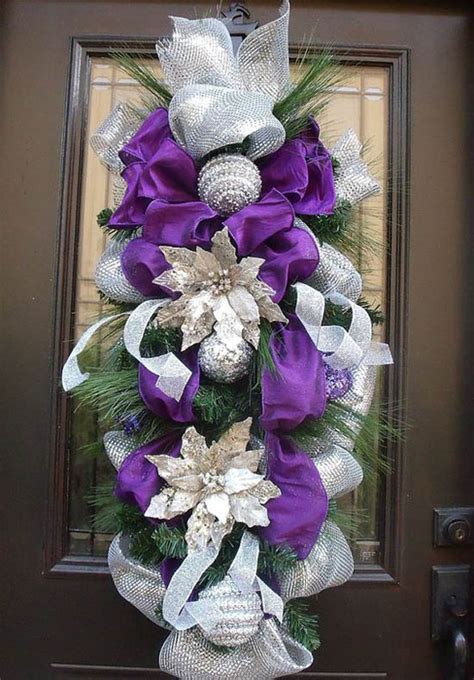 35 Breathtaking Purple Christmas Decorations Ideas All About Christmas