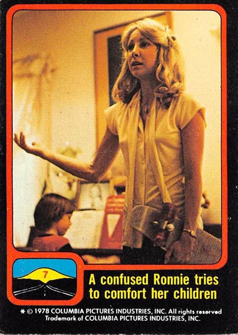 Teri Garr Trading Card Close Encounters 1978 Topps 7 Ronnie