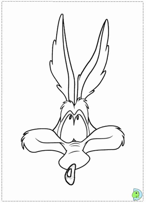 Funny looney tunes coloring page. Looney Tunes Coyote Coloring Pages - Coloring Home