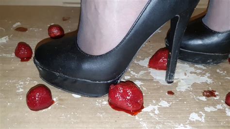 Strawberries Crush Under High Heels Preview Youtube