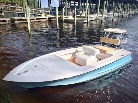 2015 Winter Custom Carolina 16 Flats Skiff Power Boat For Sale