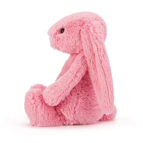 Jellycat Ultra Soft Pink Stuffed Rabbit For Boygirls — Bambinifashioncom