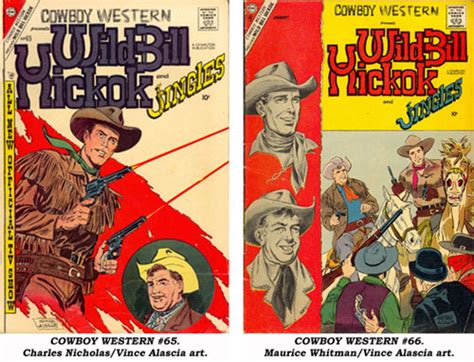 Wild Bill Hickok Comic Book Cowboys By Boyd Magers
