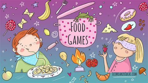 16 Fun Food Games For Kids And Adults Eating Games Icebreakerideas