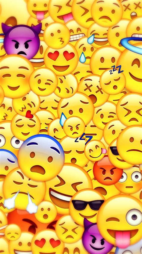 Awesome Emoji Backgrounds Cool Emoji Wallpaper😎cute Emoji Background