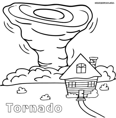 Tornado Coloring Pages To Download And Print For Free