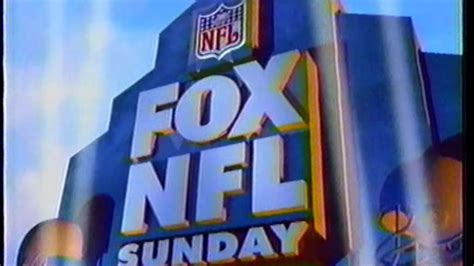 1994 Nfl On Fox Week 1 Intro 1st Ever Youtube