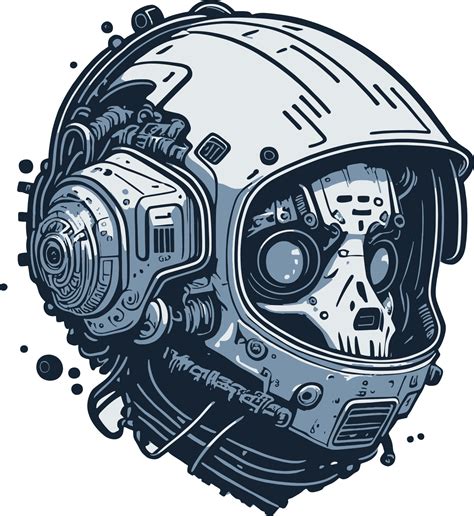 Cyber Punk Skull Helmet With 23638132 Png