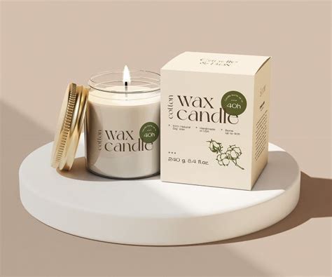 Candle Packaging Boxes Custom Candle Package Printing Axiomprint