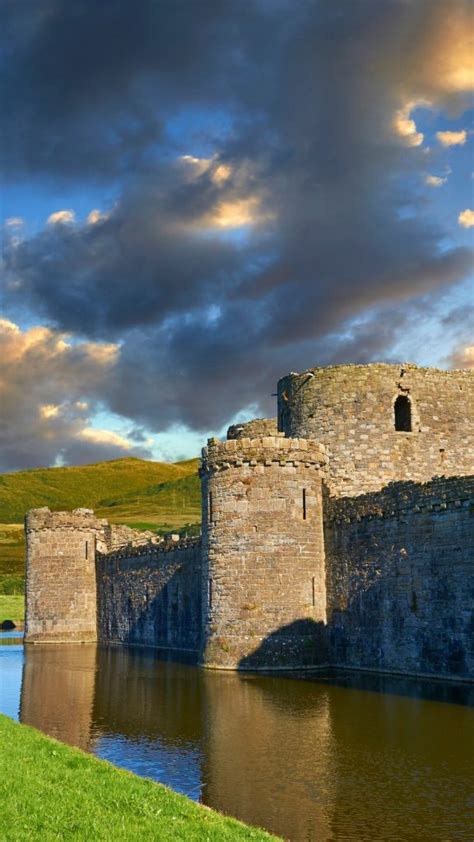 Beaumaris Medieval Castle Built 1295 By Edward 1st Isle Of Anglesey
