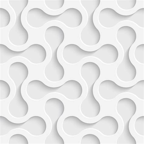 White Decorative Pattern Vector Background 01 Vector