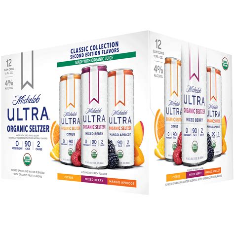 Review Michelob Ultra Organic Seltzer Classic Collection Best