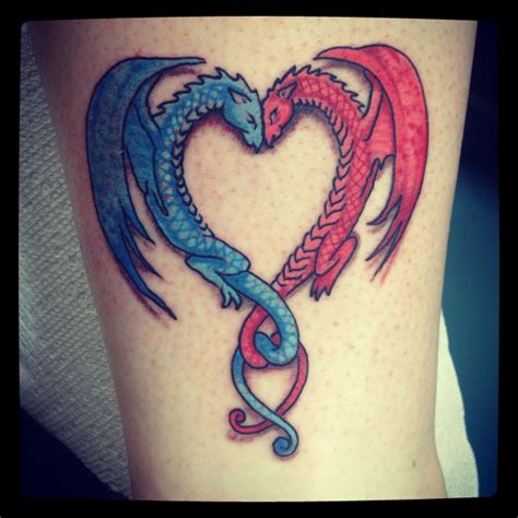 Heart Shaped Dragon Tattoo Mprotatornozzleschart
