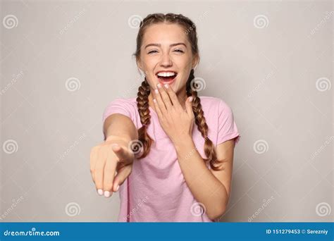 People Pointing At Blank Board Stock Image 31380361