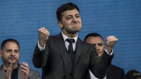 Ukraines Comedian President Volodymyr Zelensky Won Big In