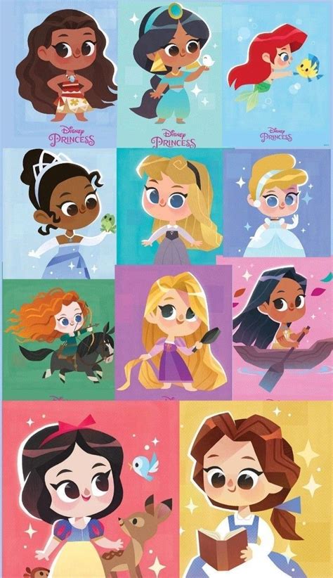 Pin De Kavaerca Em Dibujos De Princesas Disney Coisas Fofas Da