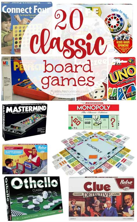 They can also copy out the words if they are learning to write. Top 20 Classic Family Board Games You Must Play With Your Kids - 5 Minutes for Mom