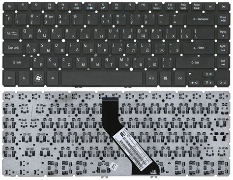 Keyboard For Acer Aspire V5 471pg Black Without Framereplacement