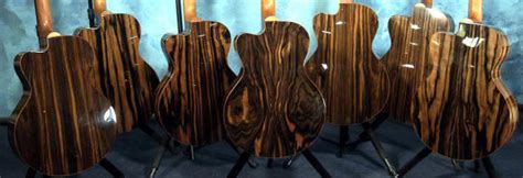 Macassar Ebony Ed Roman Guitars