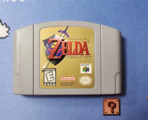 The Legend Of Zelda Ocarina Of Time Nintendo 64 Authentic Cartridge