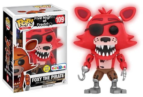 Pop Five Nights At Freddys Foxy The Pirate Glow Toysrus Funk R 160