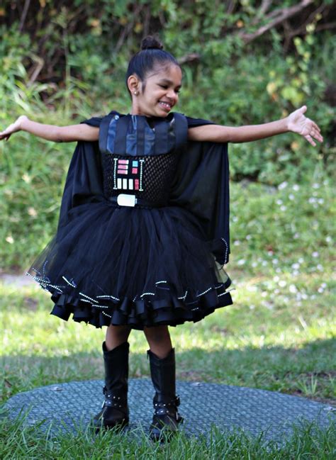 Darth Vader Costume Halloween Tutu Star Wars Costume Darth Etsy