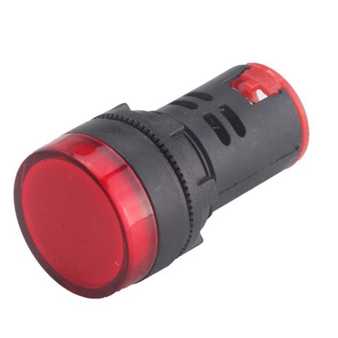 Panel Led Indicator Light 22mm Red Pack Of 10 Pcs Automation And Controls
