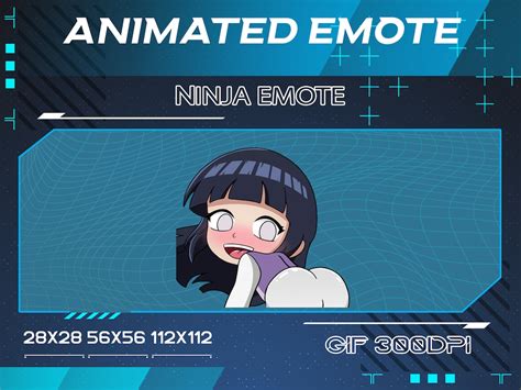 Twerking Ninja Shinobi Girl Animated Twitch Emote Twerk Ninja Shinobi Animated Discord Emote
