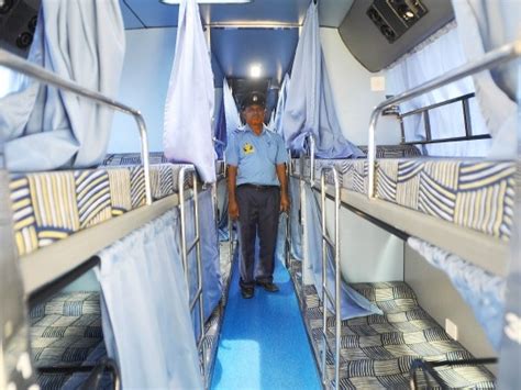 Maharashtras First Ac Sleeper Bus