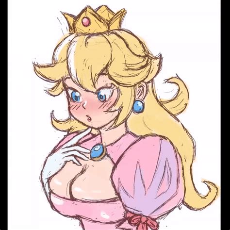 Animation Princess Peach Is Having Problems With Her Big Boobs By D4nt3 Hentai Foundry