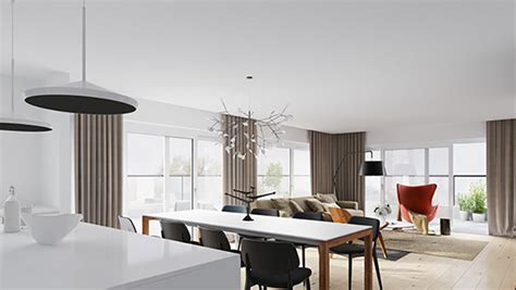 Soggiorno open space quando le dimensioni del soggiorno sono relativamente ridotte e la sua forma è rettangolare la scelta migliore per inserire una cucina a vista è quella di sfruttare l'open space. 40 Idee per Soggiorno con Cucina a Vista | MondoDesign.it