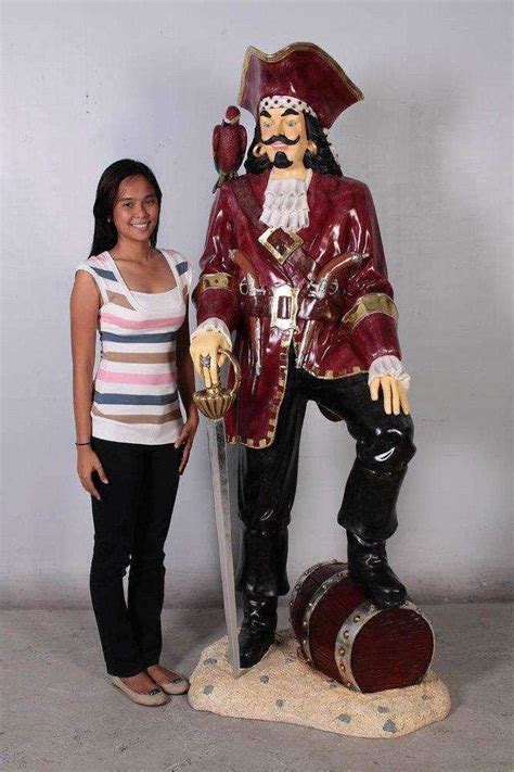 Check out our life size pirate selection for the very best in unique or custom, handmade pieces from our маскарадные костюмы shops. Pirate Captain Morgan With Barrel Life Size Statue Resin ...