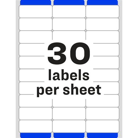 I had selected to fit two labels per page in my. Avery® Easy Peel® Address Labels with Sure Feed ...